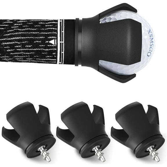 Golf Ball Retriever for Putter,3-Prong Golf Ball Grabber Picker Upper, Golf Accessories Golf Gift for Men(3 Pack)