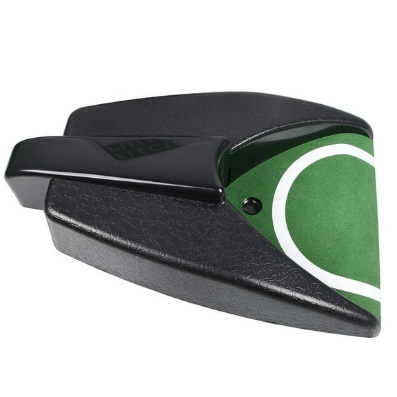 Golf Ball Return Putting Unit, Automatic Return Machine, Indoor Golf Putting Hole, Battery-Powered Practicing, Suitable for Practicing at Home, Office, Yard, Partyblack