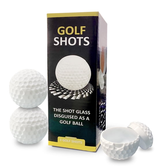 Golf Ball Shots, Golf Ball-Shaped Shot Glasses, Funny Golf Gifts for Men