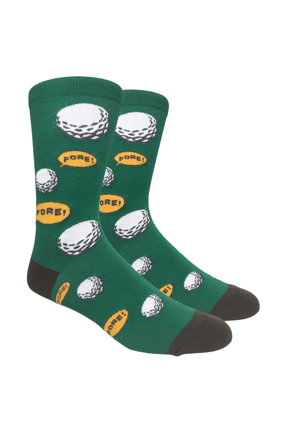 Golf Ball Socks (Adult Large - Men's Shoe Sizes 8-12)