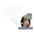 thumbnail image 1 of Golf Ball Texture Picture Frame Mat for 9x12 Frames - Oval Opening for 7x10 Photos - 50 Mats, 1 of 7