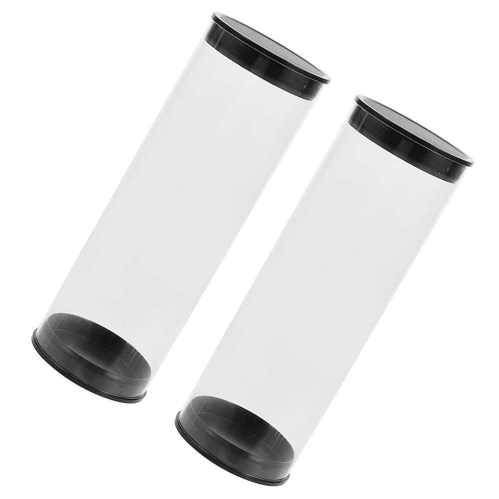 Golf Ball Tube and Barrel PC Transparent Round Plastic Packaging Box