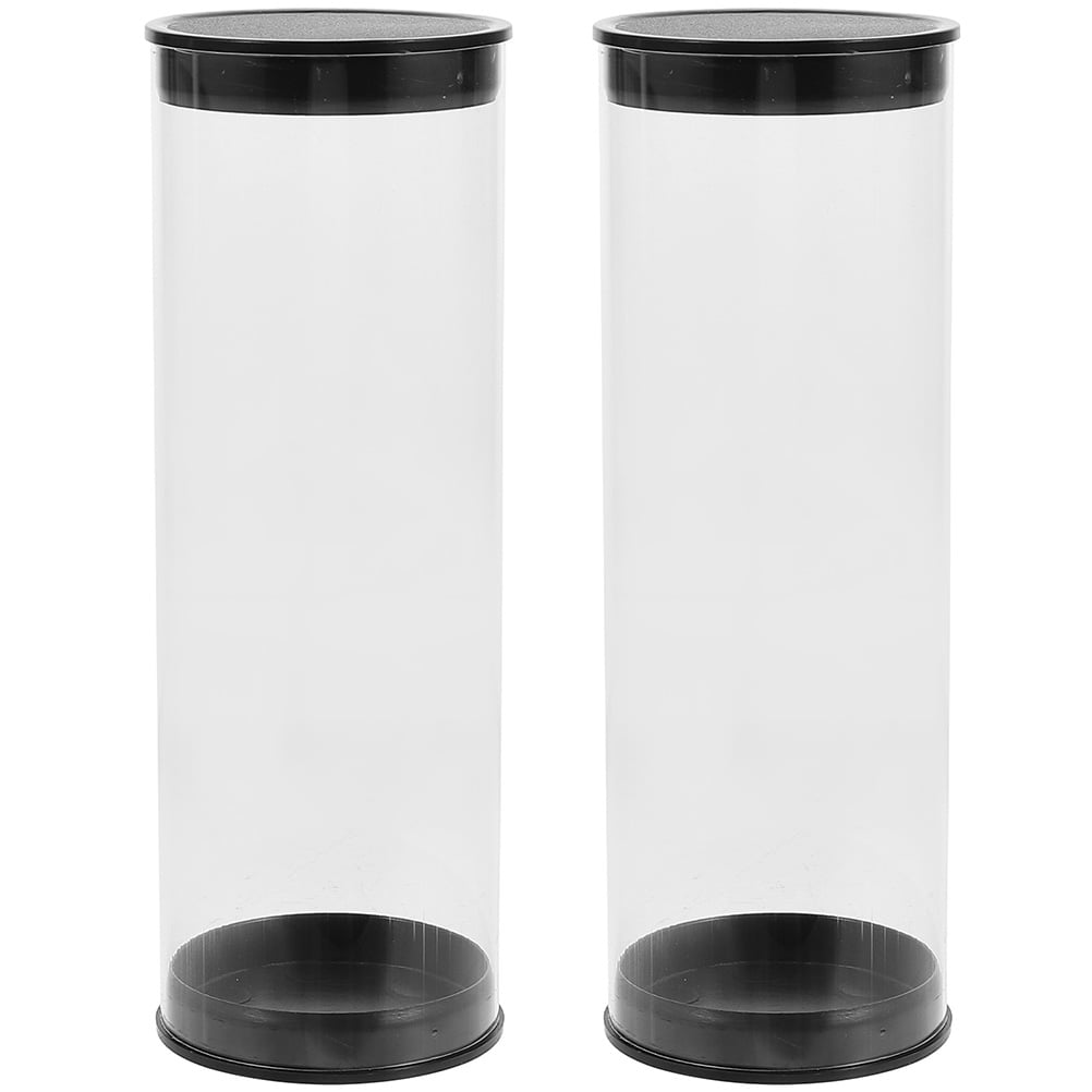 Golf Ball Tube and Barrel PC Transparent Round Plastic Packaging Box