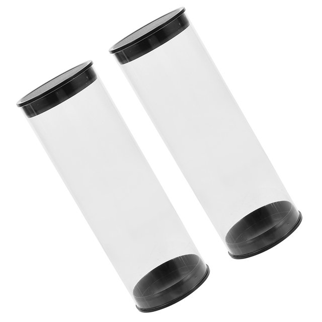 Golf Ball Tube and Barrel PC Transparent Round Plastic Packaging Box