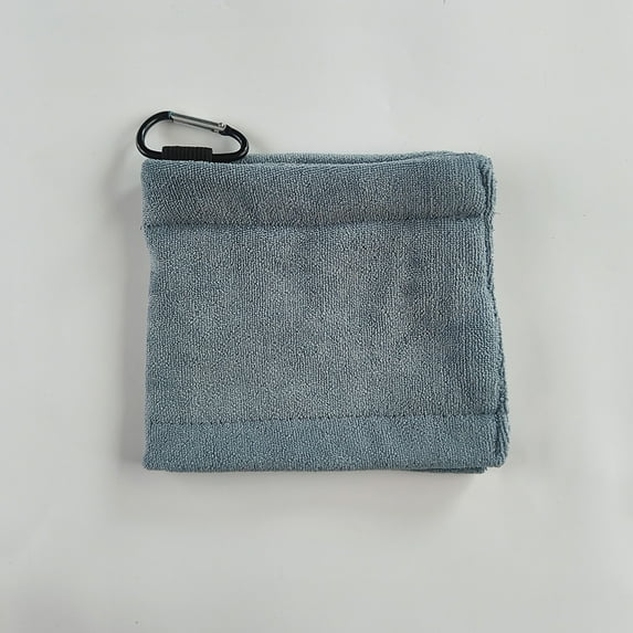 Golf Ball Wipe Cloth Compact Portable Microfiber Soft Absorption Cleaner Cleaning Towel Golf Cleaning Accessories