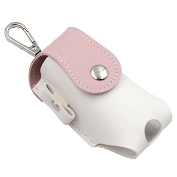 Golf Balls Bag Golfs Golfing Holder Pouch Container Fanny Pack Pink Pu