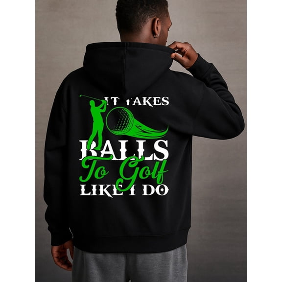 Golf Balls Hoodie hoodies & sweatshirt games men hoodies black Comfy Loose Drawstring Trendy Hooded Pullover,Clothing For Autumn Winter funny funny Unique Design Unisex hoodie