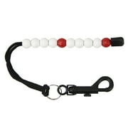Golf Bead Counter, Pro Golf Plastic Bead Counter Strokes Score Count Training Scorer with Clip