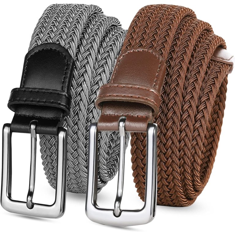 Golf Belts for Men Women 2/3 Pack Braided Elastic Fabric  display picture 2