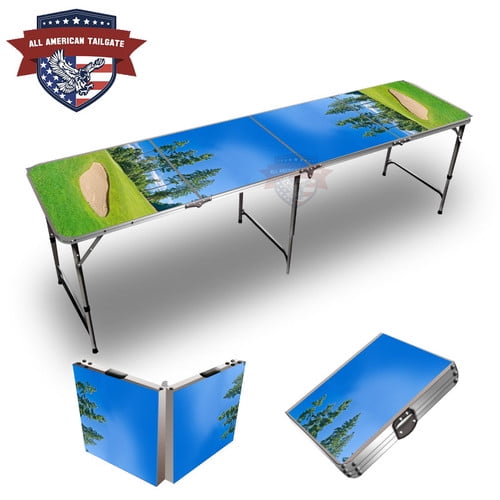 Golf Bunker 8ft Tailgate Table