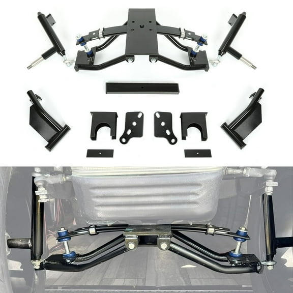 Golf Cart 6" Double A-Arm Lift Kit For Club Car Precedent/Tempo Elec Gas 2004+