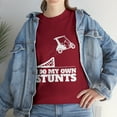 thumbnail image 1 of Golf Cart Accident I Do My Own Stunts Fun Present Tshirt, 1 of 2
