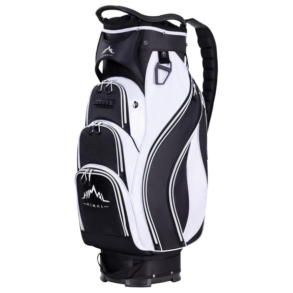Golf Cart Bag with 14-Way Divider Top, Ample Storage Space, Men's Golf Bag with Handles and Umbrella Holder