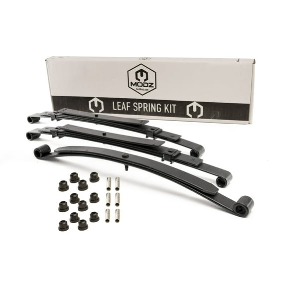 Golf Cart Club Car Precedent Front & Rear Heavy Duty Leaf Springs - Complete Set