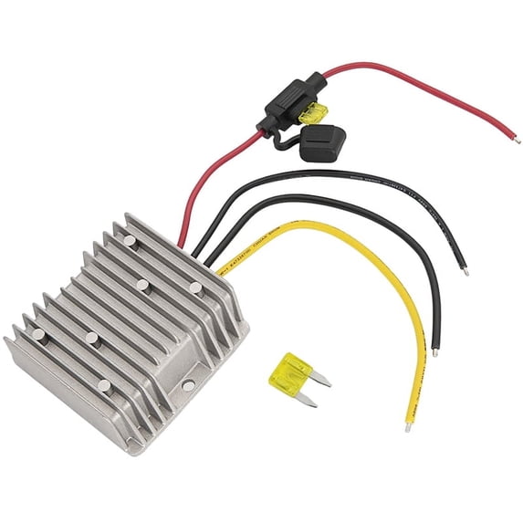 PULMCheerger 48V/36V to 12V DC Step Down Converter, 20A 240W Waterproof Voltage Regulator for Golf Cart