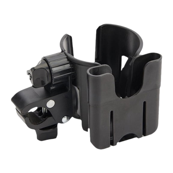 Golf Cart Cup Holders, Universal Mug Phone Holder, 360° Swivel with Silicone Protective Pad, Bike, Wheelchair, Walker, Scooter