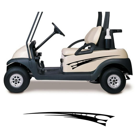 Golf Cart Decals Accessories Side by Side Racing Stickers Graphics GC601