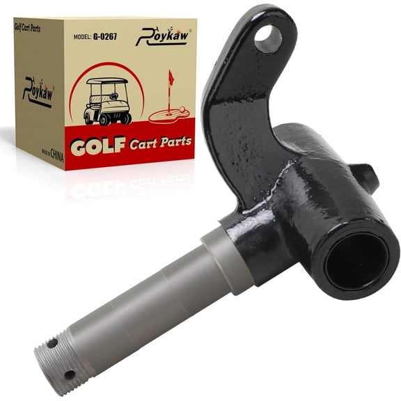 Golf Cart Driver Side Spindle for EZGO TXT 2001-up Gas & Electric Models, EZGO TXT Front Spindle Replacement, Durable Forged Steel Alloy, 1 Piece, OEM# 70673-G02, 70673G02