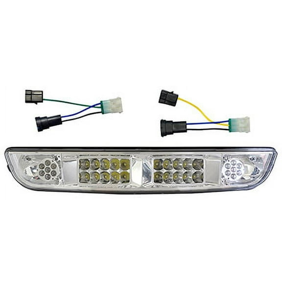 Golf Cart EZGO Medalist/TXT LED Headlight Bar w/ Adapters (Fits: 94-13)