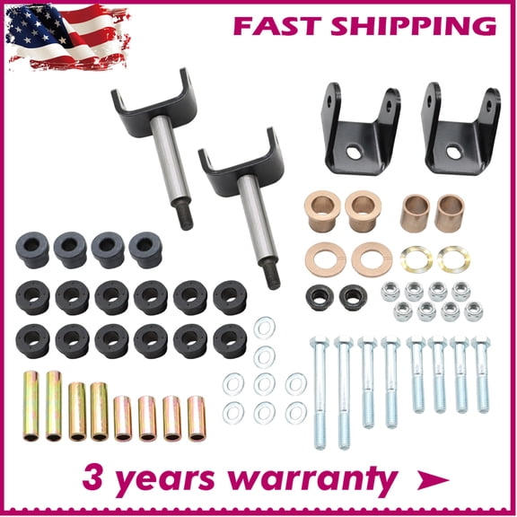 Golf Cart Front End Repair Kit King Pin Bushing Kit For Club Car DS 1993-Up