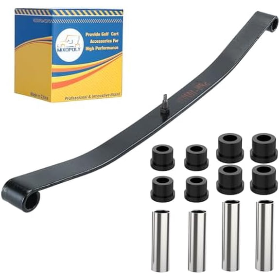 Golf Cart Front Leaf Spring Kit for Club Car Precedent 2004-2008 and Club Car DS 1981-up, One-Leaf Heavy Duty Leaf Spring, Replace OEM 1012030 1012322 1013867 1015108 103628701