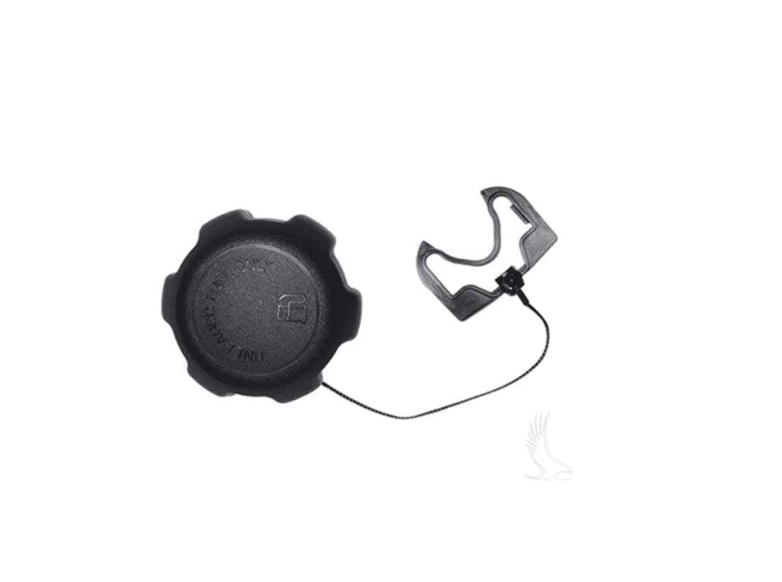 Golf cart top gas cap