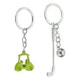 thumbnail image 1 of Golf Cart Keychain, Mini Cute Golf Ball Key Chain Sport Pendant Key Ring Bag Backpack Decor Green, 1 of 7