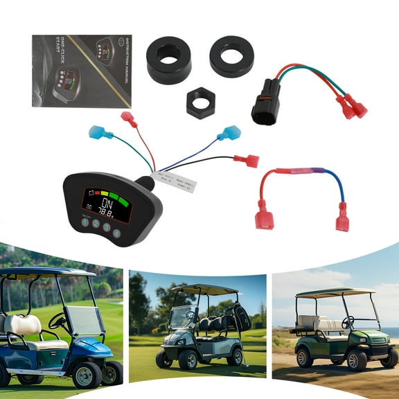 Golf Cart Keyless Ignition Switch One-Button Start Switch For Golf Cart Club Car