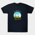 thumbnail image 1 of Golf Cart Life Is Good Funny Golfer Golfing Player Sport Hobby Country Club Unisex T-Shirt, 1 of 3