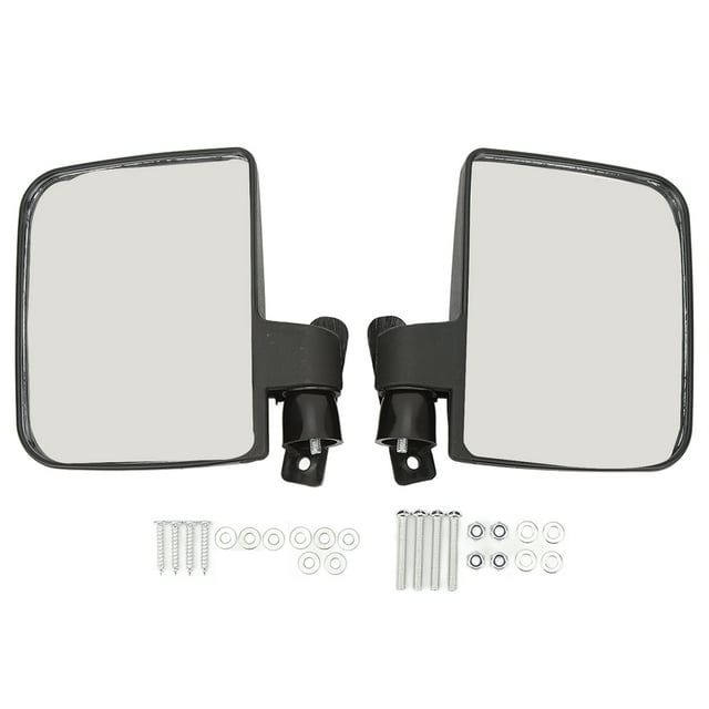 Golf Cart Mirrors 2 Pack Side View Mirror Golf Cart Rearview Mirror for