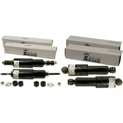 Golf Cart Rear & Front Shock Absorbers - Fits Club Car DS 1981-2008 Electric