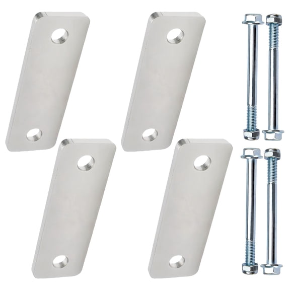 Golf Cart Rear Lift Set 1 Inch Aluminum Upgrade For Larger Tires Improved Ground 2004 2024 Models