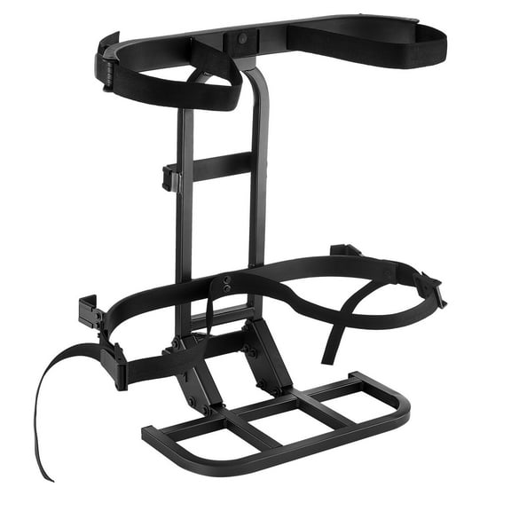 Golf Cart Rear Seat Storage Bag Holder,30.9"x 27.8"x 16.1",Easy No-Drill Installation for Golf Cart Rear Grab Bar,Durable Black Steel Bracket,Fits Most Golf Carts