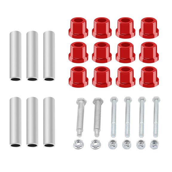 Golf Cart Rear Spring Shackles Bushings Spring Bushing Kits With Screw Nut for Golfs Cart Parts Easy Installation