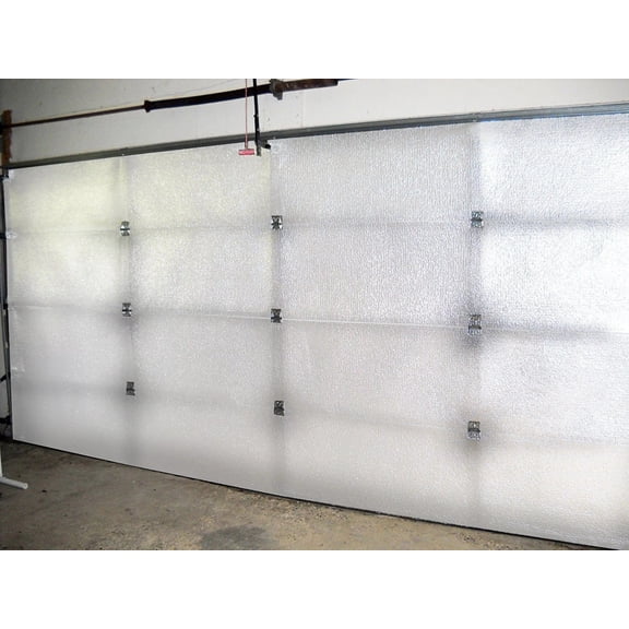 Golf Cart Reflective White Foam Core Garage Door Insulation Kit 6ft and 7ft