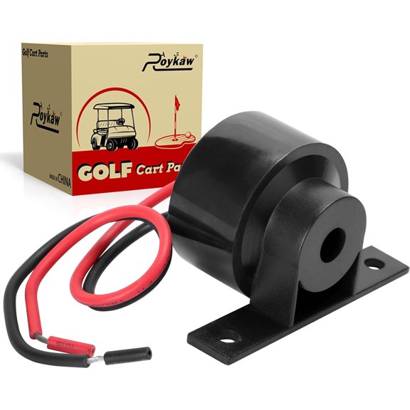 Golf Cart Reverse Buzzer, Buzzer Alarm for EZGO RXV 2008-Up G&E & 2010-Up 2 Five Models, Continuous Sounder Electronic Reverse Buzzer,OEM# 608899 607912