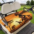 thumbnail image 1 of Golf Cart Seat Covers for 2 Seater,African Black Women Soft Microfiber Cart Seat Towel Blanket,Vintage Africa Ethnic Tribal Absorbent Breathable Non Slip Bench Seats Protector for Golf Course 51"x31", 1 of 9