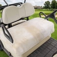thumbnail image 1 of Golf Cart Seat Covers for 2 Seater,Beige Microfiber Cart Seat Towel Blanket,Retro Oil Painting Modern Abstract Art Aesthetics Absorbent NonSlip Bench Seats Protector for Golf Course 51"x31", 1 of 9