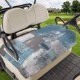 thumbnail image 1 of Golf Cart Seat Covers for 2 Seater, Blue Grey Soft Microfiber Cart Seat Towel Blanket, Modern Oil Painting Art Abstract Absorbent Breathable Non Slip Bench Seats Protector for Golf Course 51"x31", 1 of 9