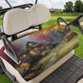 thumbnail image 1 of Golf Cart Seat Covers for 2 Seater,Country Forest Microfiber Cart Seat Towel Blanket,Fall Farmhouse Trees Cabin Nature Scenery Absorbent NonSlip Bench Seats Protector for Golf Course 51"x31", 1 of 9