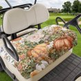 thumbnail image 1 of Golf Cart Seat Covers for 2 Seater,Fall Thanksgiving Pumpkins Microfiber Cart Seat Towel Blanket,Autumn Floral Botanical Absorbent Breathable Non Slip Bench Seats Protector for Golf Course 51"x31", 1 of 9