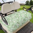 thumbnail image 1 of Golf Cart Seat Covers for 2 Seater,Green Flowers Microfiber Cart Seat Towel Blanket,Rustic Botanical Floral Leaves Plants Absorbent Breathable Non Slip Bench Seats Protector for Golf Course 51"x31", 1 of 9