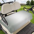 thumbnail image 1 of Golf Cart Seat Covers for 2 Seater,Grey Green Orange Ombre Microfiber Cart Seat Towel Blanket,Modern Gradient Abstract Art Absorbent Breathable Non Slip Bench Seats Protector for Golf Course 51"x31", 1 of 9