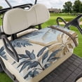 thumbnail image 1 of Golf Cart Seat Covers for 2 Seater,Retro Palm Trees Microfiber Cart Seat Towel Blanket,Summer Botanical Vintage Watercolor Absorbent Breathable Non Slip Bench Seats Protector for Golf Course 51"x31", 1 of 9