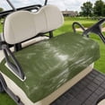 thumbnail image 1 of Golf Cart Seat Covers for 2 Seater,Sage Green Trees Microfiber Cart Seat Towel Blanket,Forest Art Decor Spring Summer Nature Leaf Absorbent NonSlip Bench Seats Protector for Golf Course 51"x31", 1 of 9