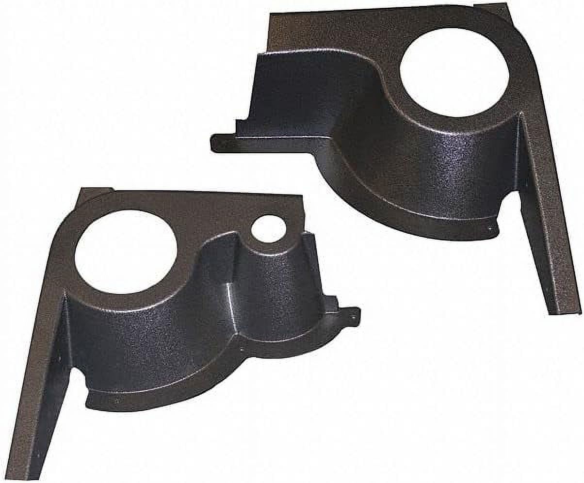 Golf Cart Speaker Pod Kit Set of 2 Black ABS for EZGO TXT Golf Cart