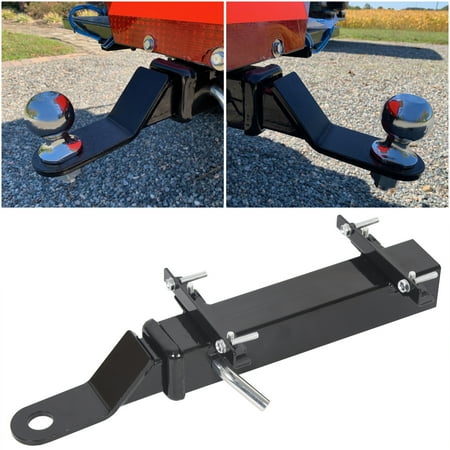Golf Cart Trailer Hitch Receiver 2" Rear Receiver Hitch Kit Club Car EZGO Yamaha Universal Rear Seat Trailer Hitch Receiver