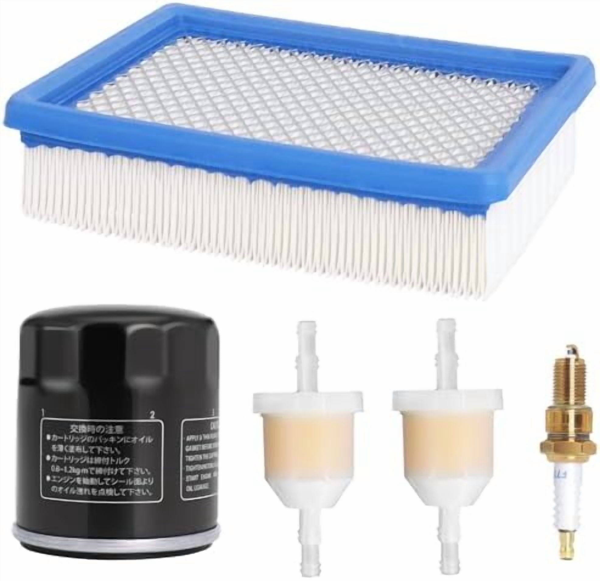 Cart Tune Up Kit For Club Car DS 1992 Up - Air Filter, Oil Filter, Spark Plug & 2 Fuel Filters - View #11