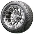 thumbnail image 1 of Golf Cart Wheels and Tires - 12" RHOX RX102 Chrome w/ Low Pro Tires - Set of 4, 1 of 3