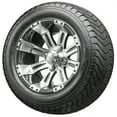 thumbnail image 1 of Golf Cart Wheels and Tires - 12" RHOX RX180 Machined w/ Low Pro Tires - Set of 4, 1 of 3